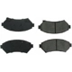 Purchase Top-Quality Front Premium Ceramic Pads by CENTRIC PARTS - 301.06990 pa10