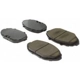 Purchase Top-Quality CENTRIC PARTS - 301.07480 - Front Premium Ceramic Pads pa7