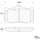 Purchase Top-Quality Front Premium Ceramic Pads by CENTRIC PARTS - 301.08700 pa13