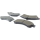 Purchase Top-Quality Front Premium Ceramic Pads by CENTRIC PARTS - 301.08820 pa3