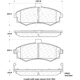 Purchase Top-Quality Front Premium Ceramic Pads by CENTRIC PARTS - 301.09410 pa10