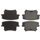 Purchase Top-Quality Front Premium Ceramic Pads by CENTRIC PARTS - 301.10570 pa5