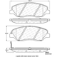 Purchase Top-Quality CENTRIC PARTS - 301.12020 - Plaquettes avant en céramique de qualité supérieure pa14