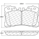 Purchase Top-Quality Front Premium Ceramic Pads by CENTRIC PARTS - 301.12820 pa3