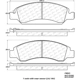 Purchase Top-Quality CENTRIC PARTS - 301.13630 - Front Premium Ceramic Pads pa13