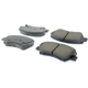 Purchase Top-Quality Front Premium Ceramic Pads by CENTRIC PARTS - 301.15431 pa1