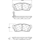 Purchase Top-Quality Front Premium Ceramic Pads by CENTRIC PARTS - 301.16580 pa3