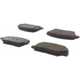 Purchase Top-Quality Front Premium Ceramic Pads by CENTRIC PARTS - 301.16750 pa1