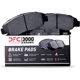 Purchase Top-Quality Front Premium Ceramic Pads by DYNAMIC FRICTION COMPANY - 1310-0031-00 pa6