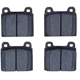 Purchase Top-Quality Front Premium Ceramic Pads by DYNAMIC FRICTION COMPANY - 1310-0045-10 pa6