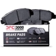 Purchase Top-Quality Front Premium Ceramic Pads by DYNAMIC FRICTION COMPANY - 1310-0370-00 pa5