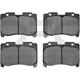 Purchase Top-Quality Front Premium Ceramic Pads by DYNAMIC FRICTION COMPANY - 1310-0629-00 pa8