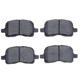 Purchase Top-Quality Front Premium Ceramic Pads by DYNAMIC FRICTION COMPANY - 1310-0741-00 pa5