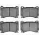 Purchase Top-Quality Front Premium Ceramic Pads by DYNAMIC FRICTION COMPANY - 1310-1396-00 pa5