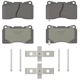 Purchase Top-Quality WAGNER - OEX1050B - Disc Brake Pad Set pa1