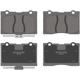 Purchase Top-Quality WAGNER - OEX1091 - Disc Brake Pads pa1