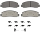 Purchase Top-Quality WAGNER - OEX1333M - Disc Brake Pads pa1