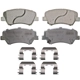 Purchase Top-Quality WAGNER - OEX1595 - OEX Disc Brake Pad Set pa1