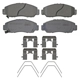 Purchase Top-Quality WAGNER - OEX1608 - OEX Disc Brake Pad Set pa1