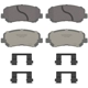 Purchase Top-Quality WAGNER - OEX1640 - OEX Disc Brake Pad Set pa1
