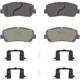 Purchase Top-Quality WAGNER - OEX1640A - Brake Pads pa1