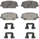 Purchase Top-Quality WAGNER - OEX1735 - Brake Pads pa1