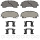 Purchase Top-Quality WAGNER - OEX1736 - OEX Disc Brake Pad Set pa1
