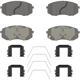 Purchase Top-Quality WAGNER - OEX1855 - Brake Pad pa1