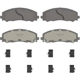 Purchase Top-Quality WAGNER - OEX2187 - OEX Disc Brake Pad Set pa1