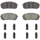 Purchase Top-Quality WAGNER - OEX2302 - Brake Pad pa1