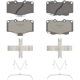 Purchase Top-Quality WAGNER - OEX436A - Brake Pad pa1