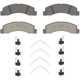 Purchase Top-Quality WAGNER - OEX756M - Front Disc Brake Pads pa1