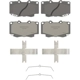 Purchase Top-Quality WAGNER - OEX799 - Front Disc Brake Pads pa1