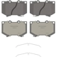 Purchase Top-Quality WAGNER - OEX812 - Front Disc Brake Pads pa1