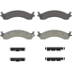 Purchase Top-Quality WAGNER - OEX859M - Front Disc Brake Pads pa1