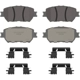 Purchase Top-Quality WAGNER - OEX908 - OEX Disc Brake Pad Set pa1
