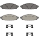 Purchase Top-Quality WAGNER - OEX931 - Front Disc Brake Pads pa1