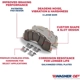Purchase Top-Quality Front Premium Ceramic Pads by WAGNER - OEX1709 pa9