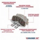Purchase Top-Quality Front Premium Ceramic Pads by WAGNER - OEX906A pa12