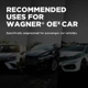 Purchase Top-Quality Front Premium Ceramic Pads by WAGNER - OEX948 pa11