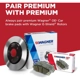 Purchase Top-Quality Front Premium Ceramic Pads by WAGNER - OEX948 pa8