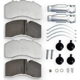 Purchase Top-Quality Front Premium Galvanized Pads by NRS BRAKE - NS1369 pa4