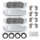 Purchase Top-Quality NRS BRAKE - NS1376 - Premium Galvanized Disc Brake Pad Set pa5