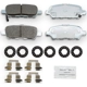 Purchase Top-Quality Front Premium Galvanized Pads by NRS BRAKE - NS1393 pa3