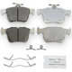 Purchase Top-Quality Front Premium Galvanized Pads by NRS BRAKE - NS1761 pa3