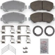 Purchase Top-Quality Front Premium Galvanized Pads by NRS BRAKE - NS2243 pa3
