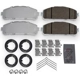 Purchase Top-Quality Front Premium Galvanized Pads by NRS BRAKE - NS2304 pa3