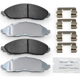Purchase Top-Quality Front Premium Galvanized Pads by NRS BRAKE - NS2402 pa1