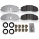 Purchase Top-Quality Front Premium Galvanized Pads by NRS BRAKE - NS2490 pa4