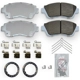 Purchase Top-Quality Front Premium Galvanized Pads by NRS BRAKE - NS476 pa2